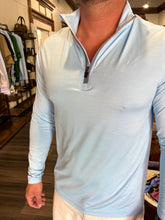 Load image into Gallery viewer, Feather Performance Pullover - Heather Blue