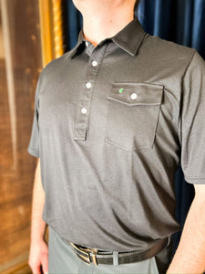 Performance Jersey Player Polo - Black