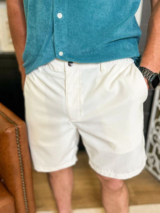 Court Shorts - White