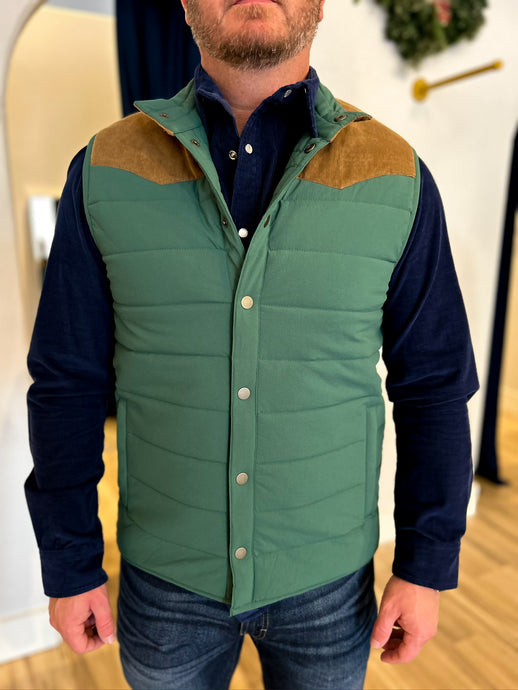 Jackson Vest - Hunter Green