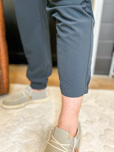 Helmsman Jogger Pant - Black Solid