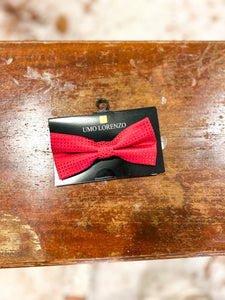 Pattern Banded Bow Ties