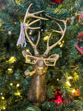 Load image into Gallery viewer, Gold Deer Head