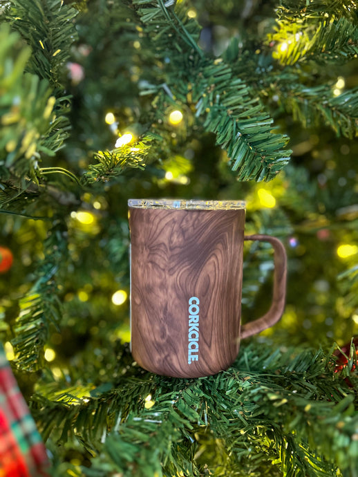 Mug 16 oz Walnut Wood