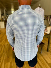 Load image into Gallery viewer, Leeward LS Cobalt Denis Plaid Dress Shirt