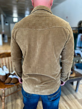 Load image into Gallery viewer, Velour Pearl Snap Shirt - Jacquard - Whiskey