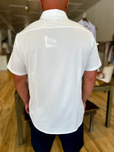 Load image into Gallery viewer, Halyard SS Dress Shirt - White Petal Hatch