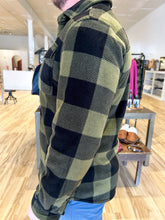 Load image into Gallery viewer, Flannel Shacket - Mallard Green Plaid