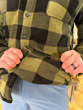 Load image into Gallery viewer, Flannel Shacket - Mallard Green Plaid