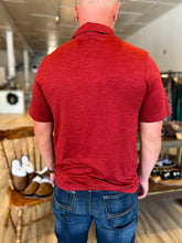 Load image into Gallery viewer, Heather Performance Sport Players Shirt - Vino