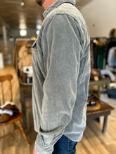 Load image into Gallery viewer, Jackson Cord Western Buttondown Shirt - Charcoal