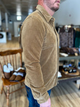 Load image into Gallery viewer, Velour Pearl Snap Shirt - Jacquard - Whiskey