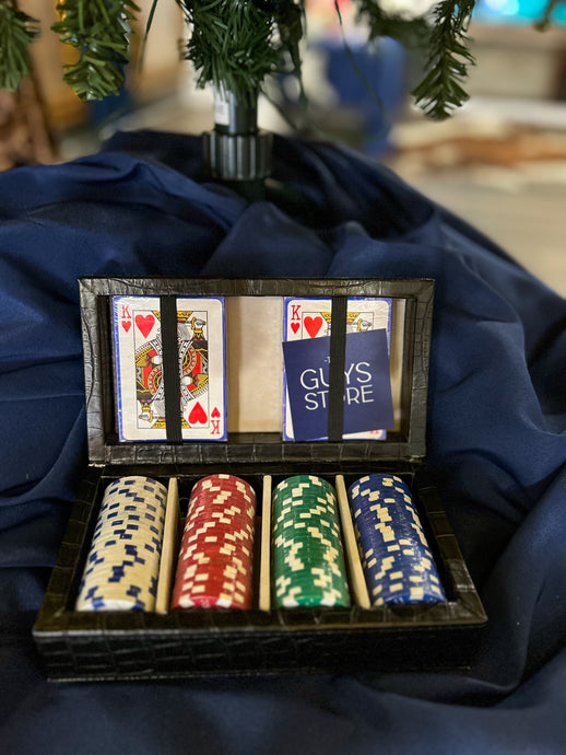 Croc Style Poker Set