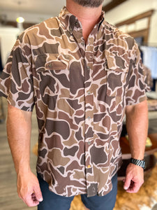 S/S 3-Season Ultralight Shirt - Duck Camo