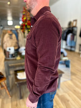 Load image into Gallery viewer, Corduroy Pearl Snap Shirt - Cherrywood