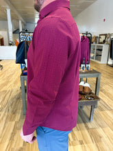 Load image into Gallery viewer, Leeward No Tuck LS Dress Shirt - Mulberry Noah Tattersall