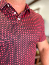 Load image into Gallery viewer, Performance Polo - Texas Black and Red