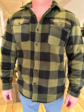 Load image into Gallery viewer, Flannel Shacket - Mallard Green Plaid