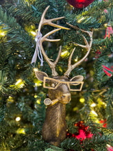 Load image into Gallery viewer, Gold Deer Head