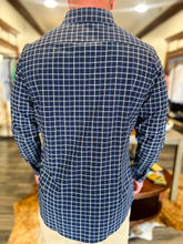 Load image into Gallery viewer, Leeward LS Dress Shirt - Navy Stewart Plaid