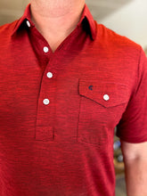 Load image into Gallery viewer, Heather Performance Sport Players Shirt - Vino