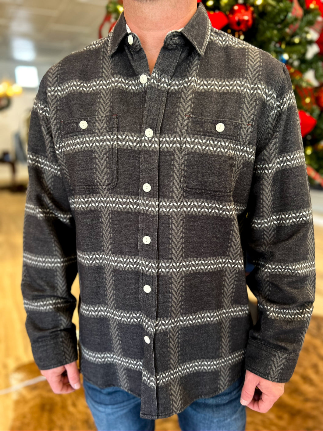 Tribal LS Shirt - Black