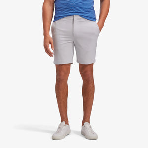 Helmsman Short - Light Gray Solid